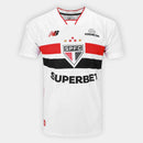 Camisa São Paulo Home 2026 New Balance Versão Torcedor